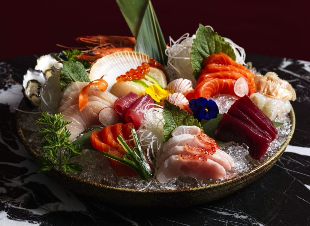 Premium sashimi platter
